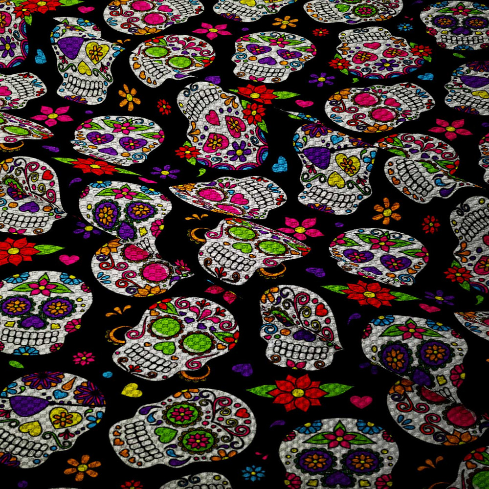 Nepromokavá tkanina – Mexican skull