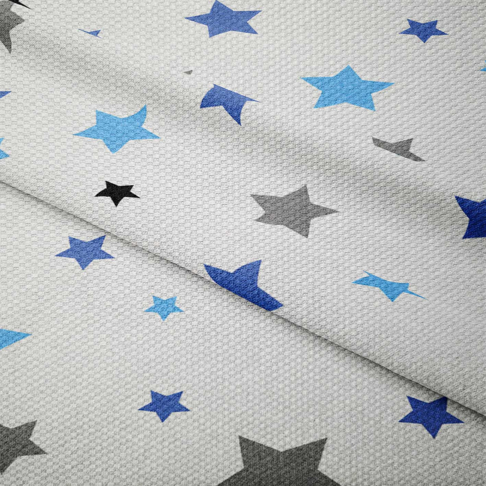 Nepromokavá tkanina – Stars (blue)