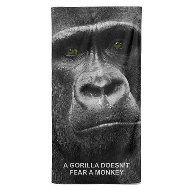 Osuška Gorilla doesn´t fear