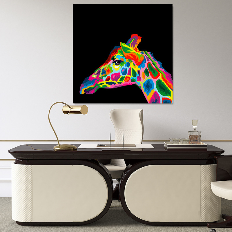 Obraz Giraffe (Rozměr obrazu: 70x70)