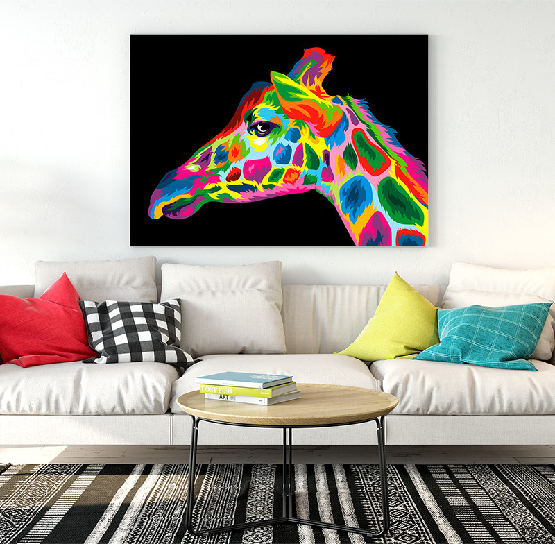 Obraz Giraffe (Rozměr obrazu: 120x80)