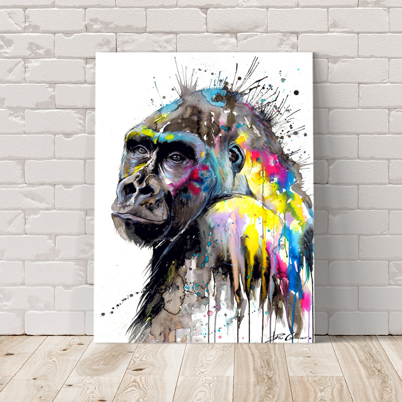Obraz Gorila Art  (Rozměr obrazu: 120x80)