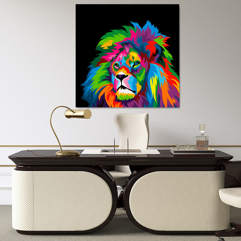 Obraz Lion (Rozměr obrazu: 70x70)