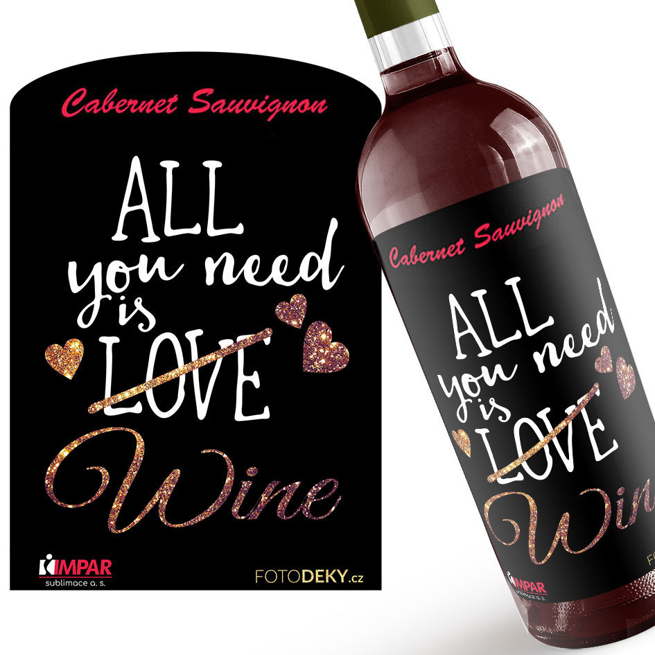 Víno Wine love (Druh Vína: Červené víno)