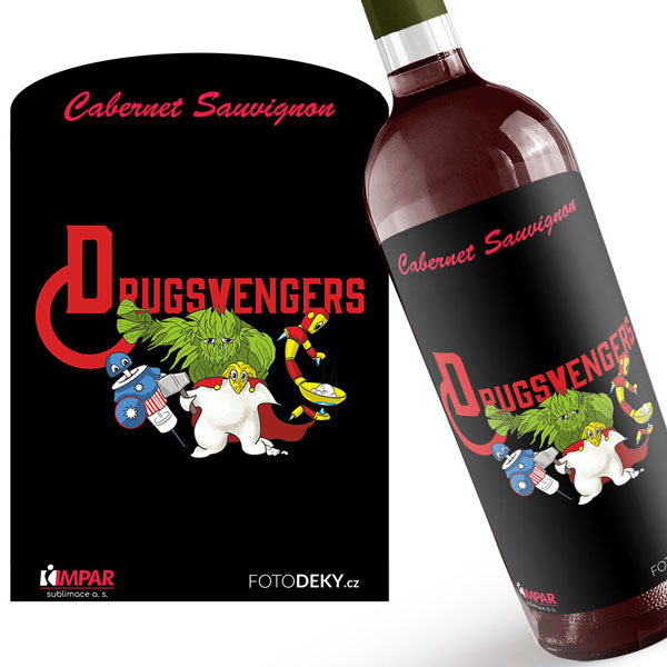 Víno Drugsvengers (Druh Vína: Červené víno)