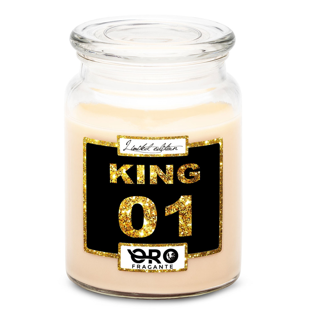 Svíčka King 01 (Vůně svíčky: Vanilka)