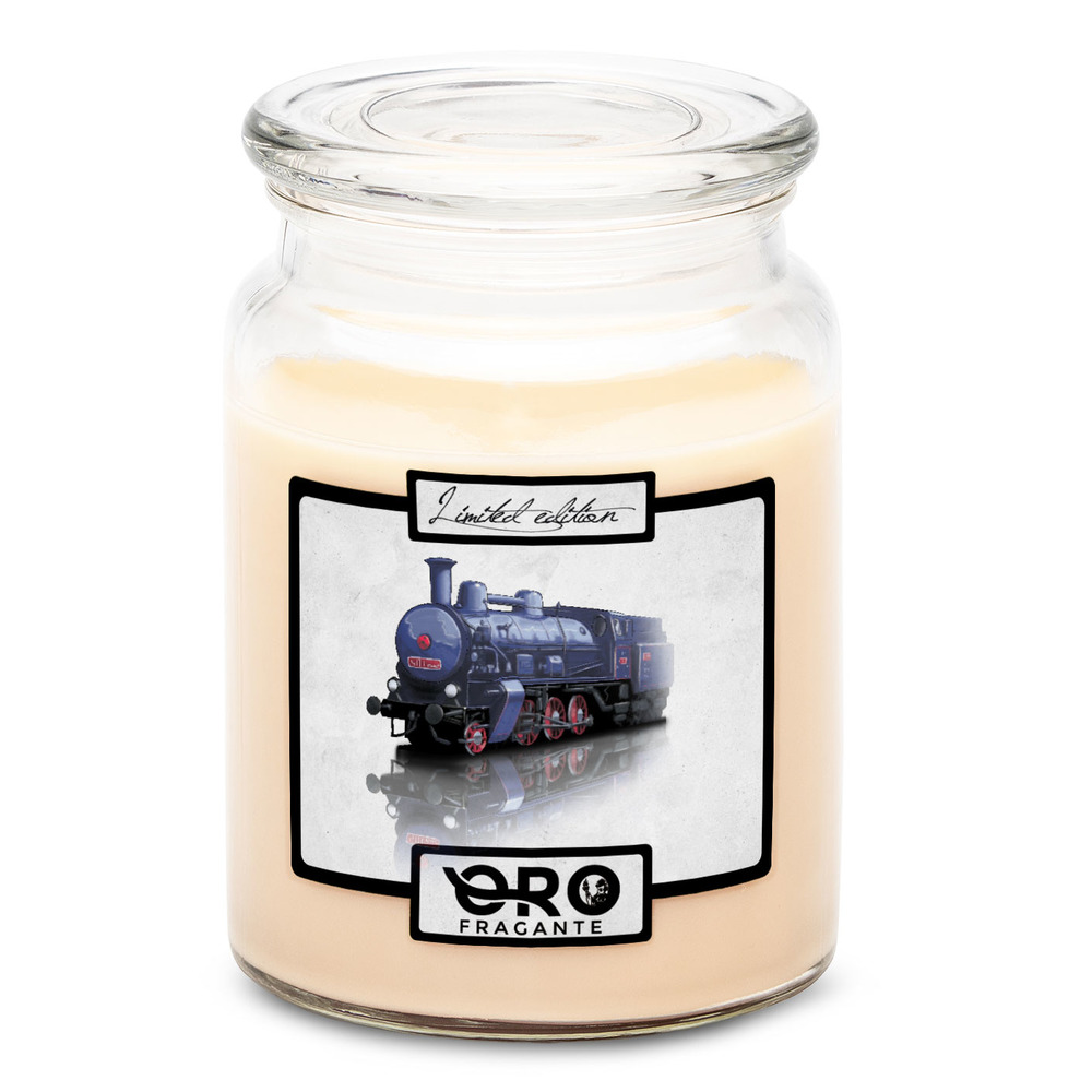 Svíčka Parní lokomotiva (Vůně svíčky: Vanilka)