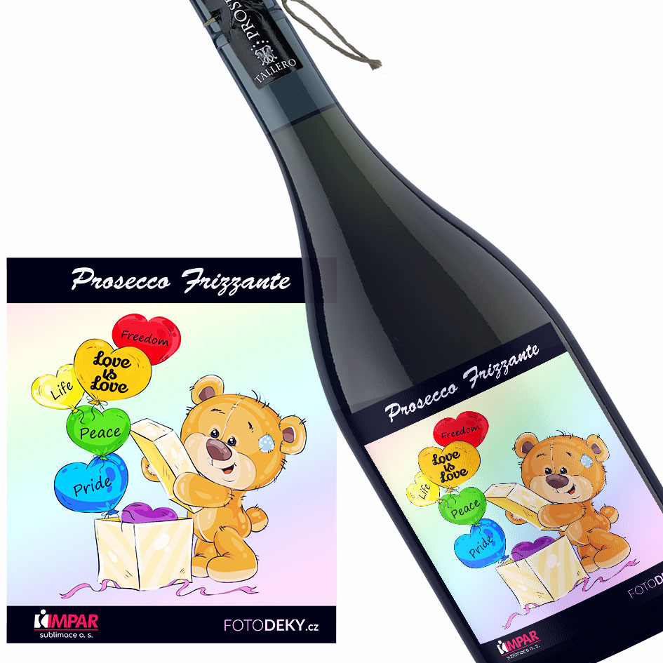 Víno LGBT Balloons (Druh Vína: Prosecco)