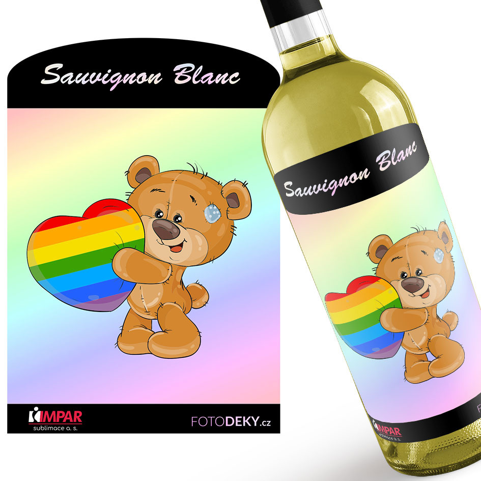 Levně Víno LGBT Bear (Druh Vína: Bílé víno)