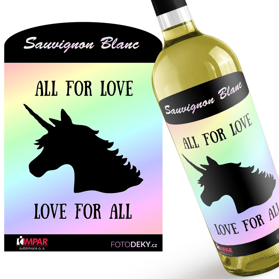Víno LGBT Unicorn (Druh Vína: Bílé víno)