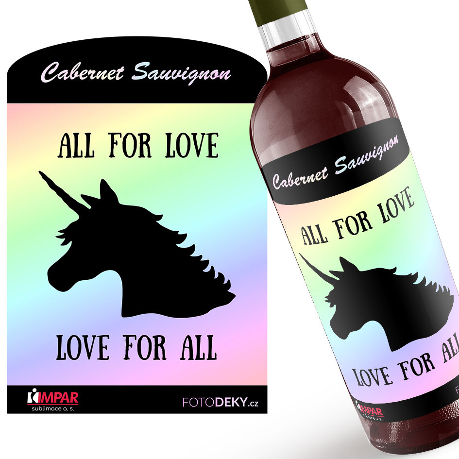 Levně Víno LGBT Unicorn (Druh Vína: Červené víno)