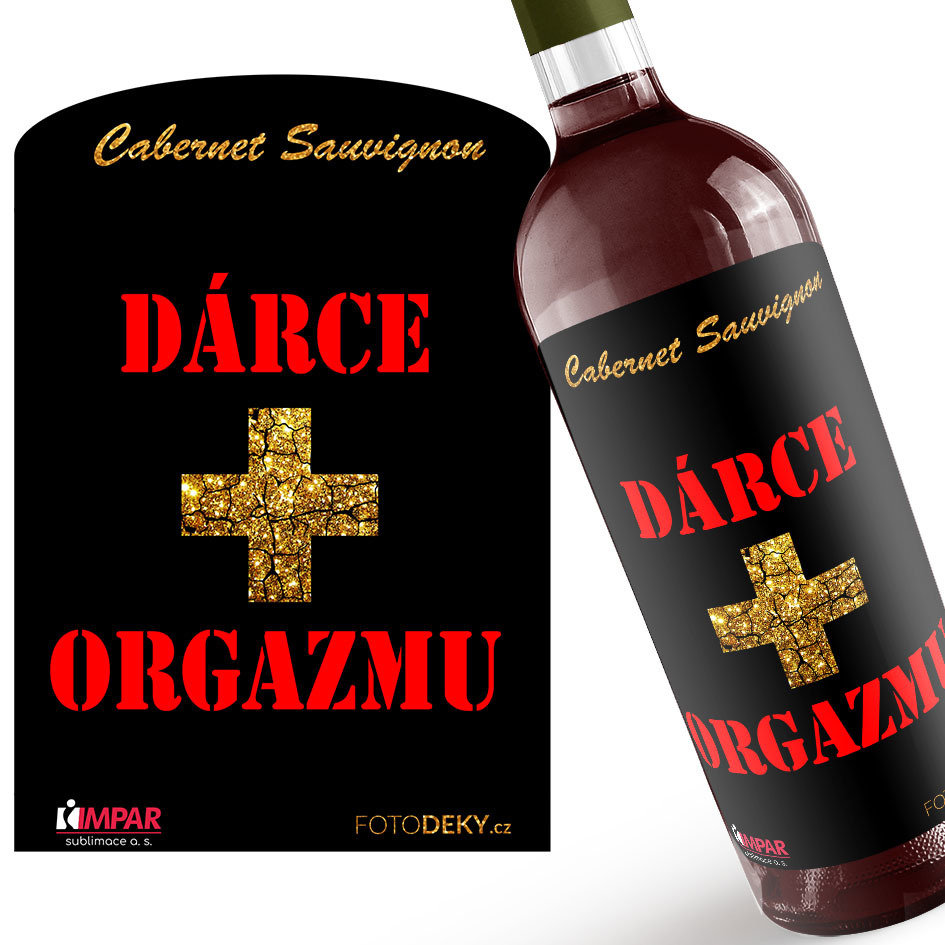 Víno Dárce orgazmu (Druh Vína: Červené víno)
