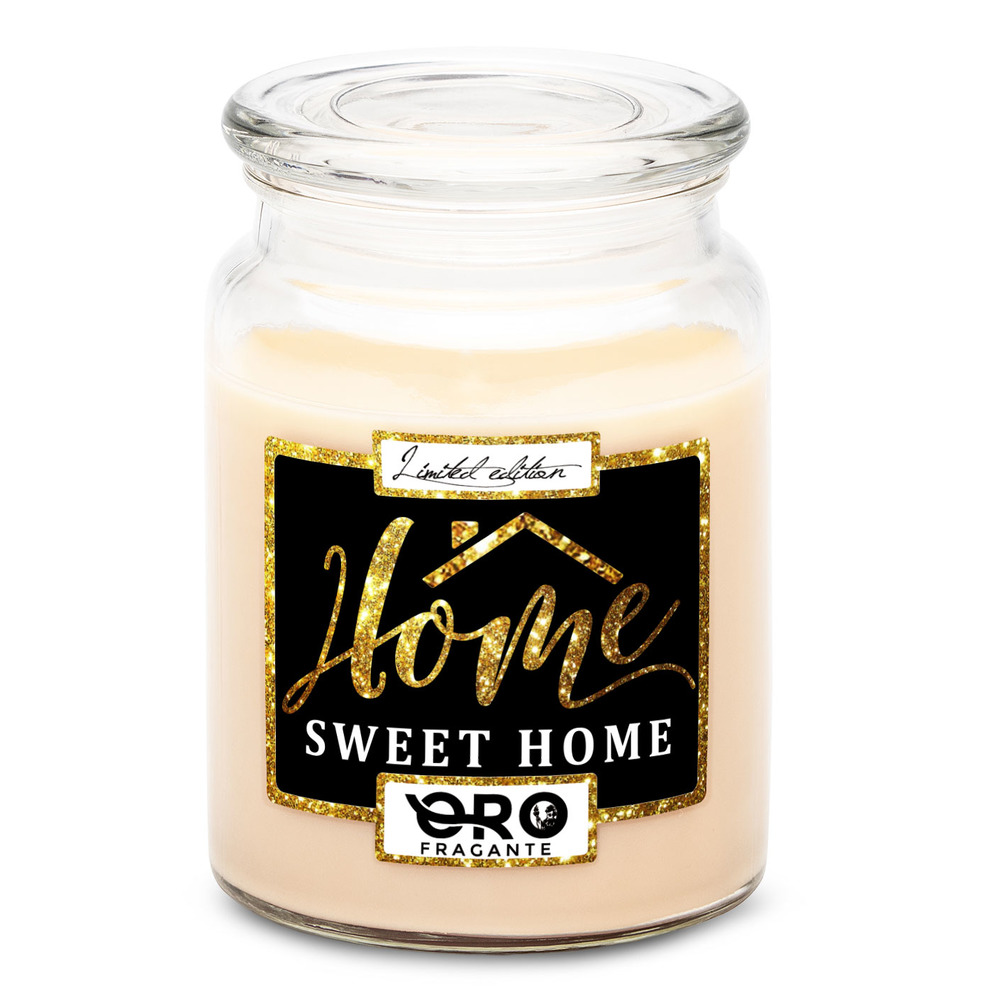 Svíčka Home sweet home (Vůně svíčky: Vanilka)