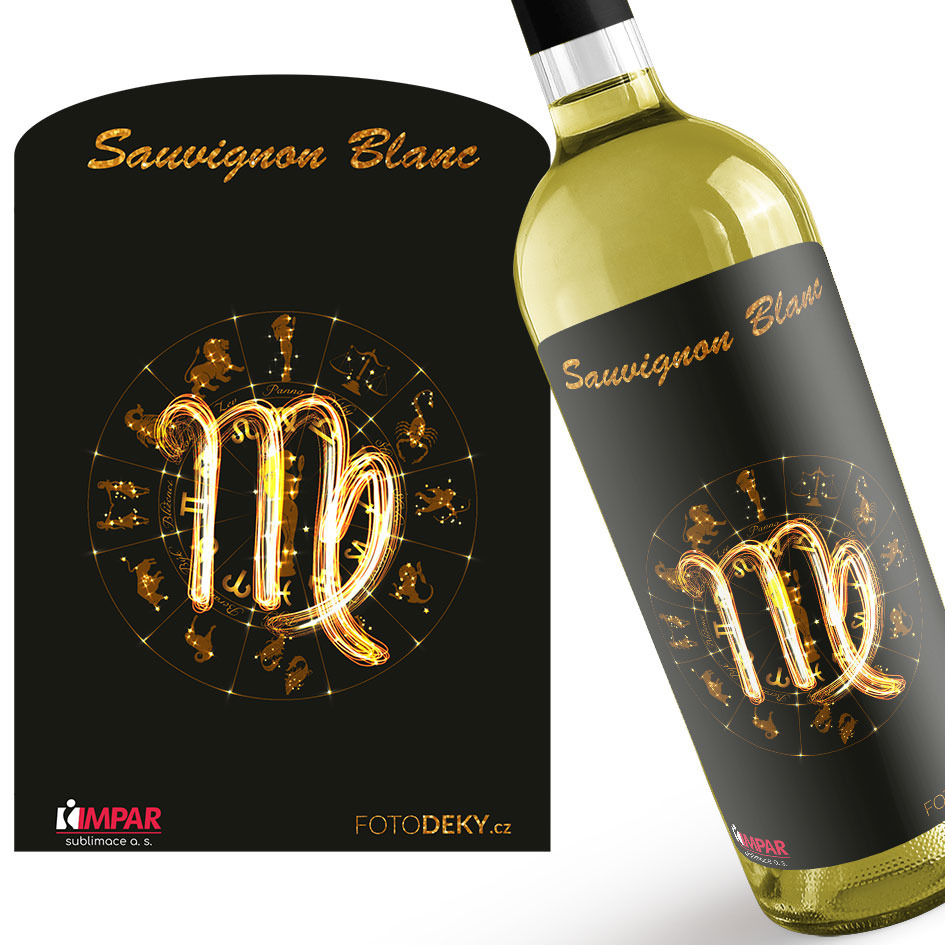 Víno Symbol znamení - Panna (23.8. - 22.9.) (Druh Vína: Bílé víno)