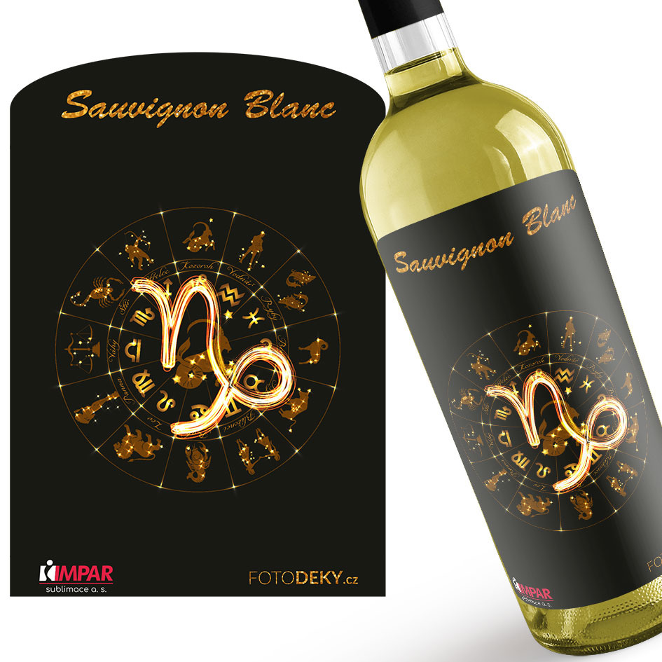 Víno Symbol znamení - Kozoroh (22.12. - 20.1.) (Druh Vína: Bílé víno)