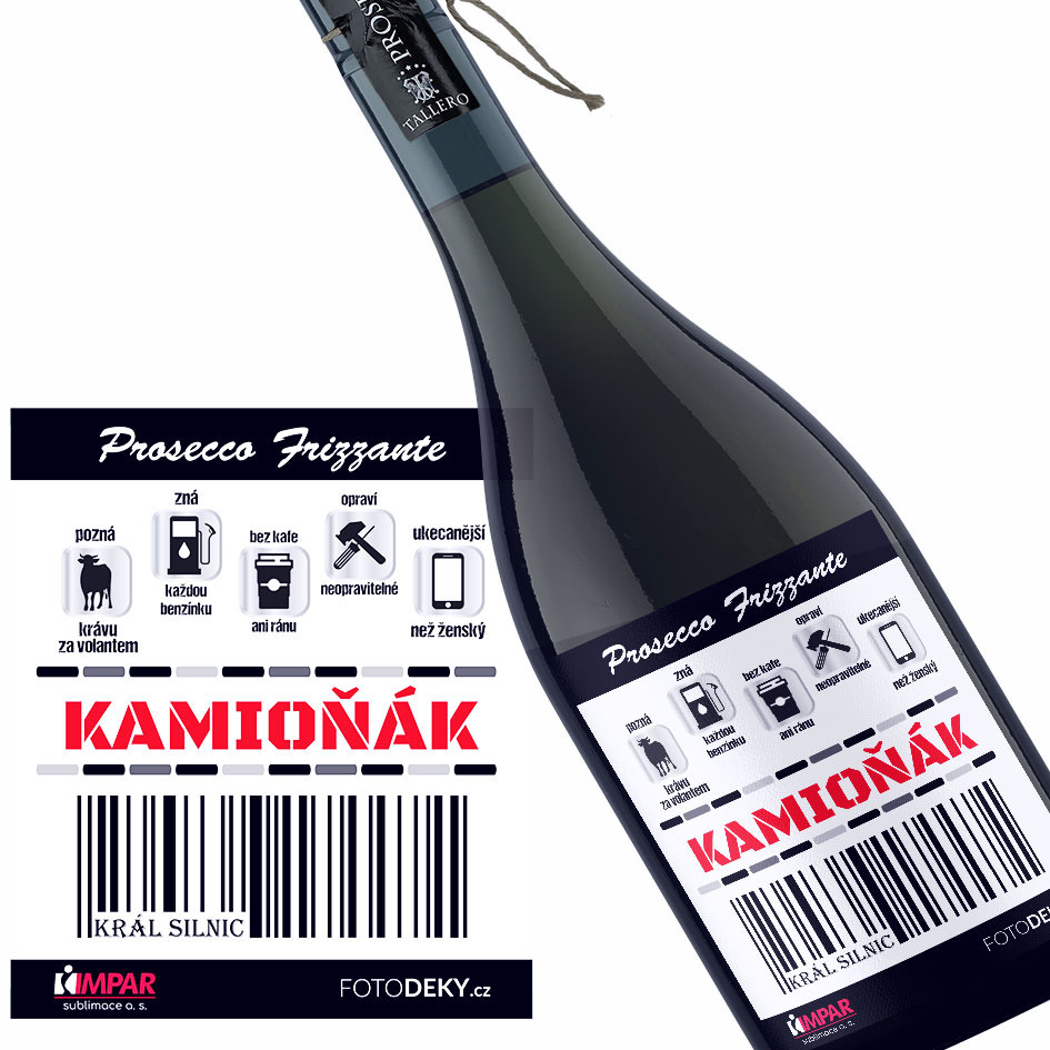 Víno Kamioňák 100% (Druh Vína: Prosecco)