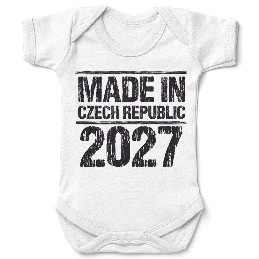 Dětské body Made In + rok (rok: 2027)