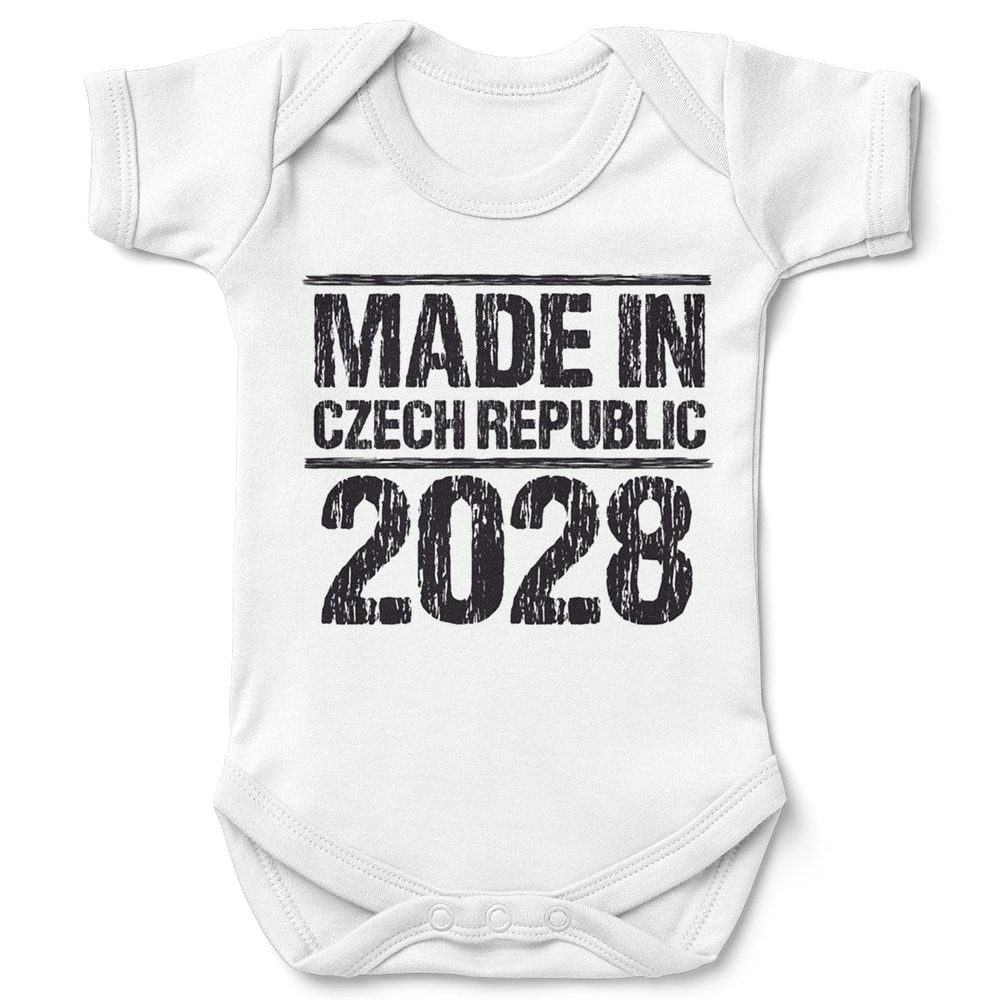 Dětské body Made In + rok (rok: 2028)
