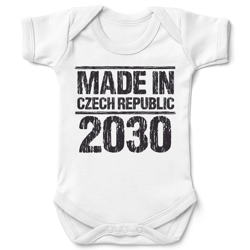 Dětské body Made In + rok (rok: 2030)