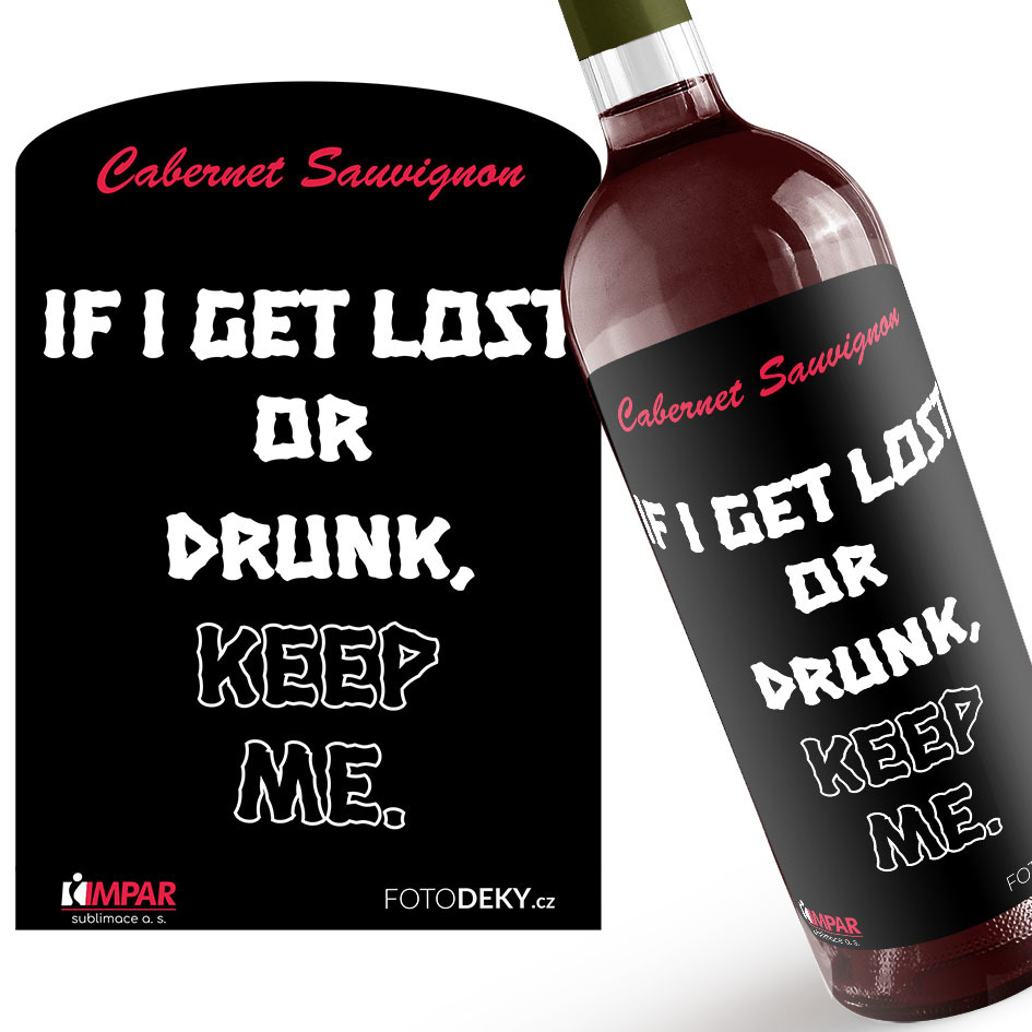 Víno Lost or drunk (Druh Vína: Červené víno)