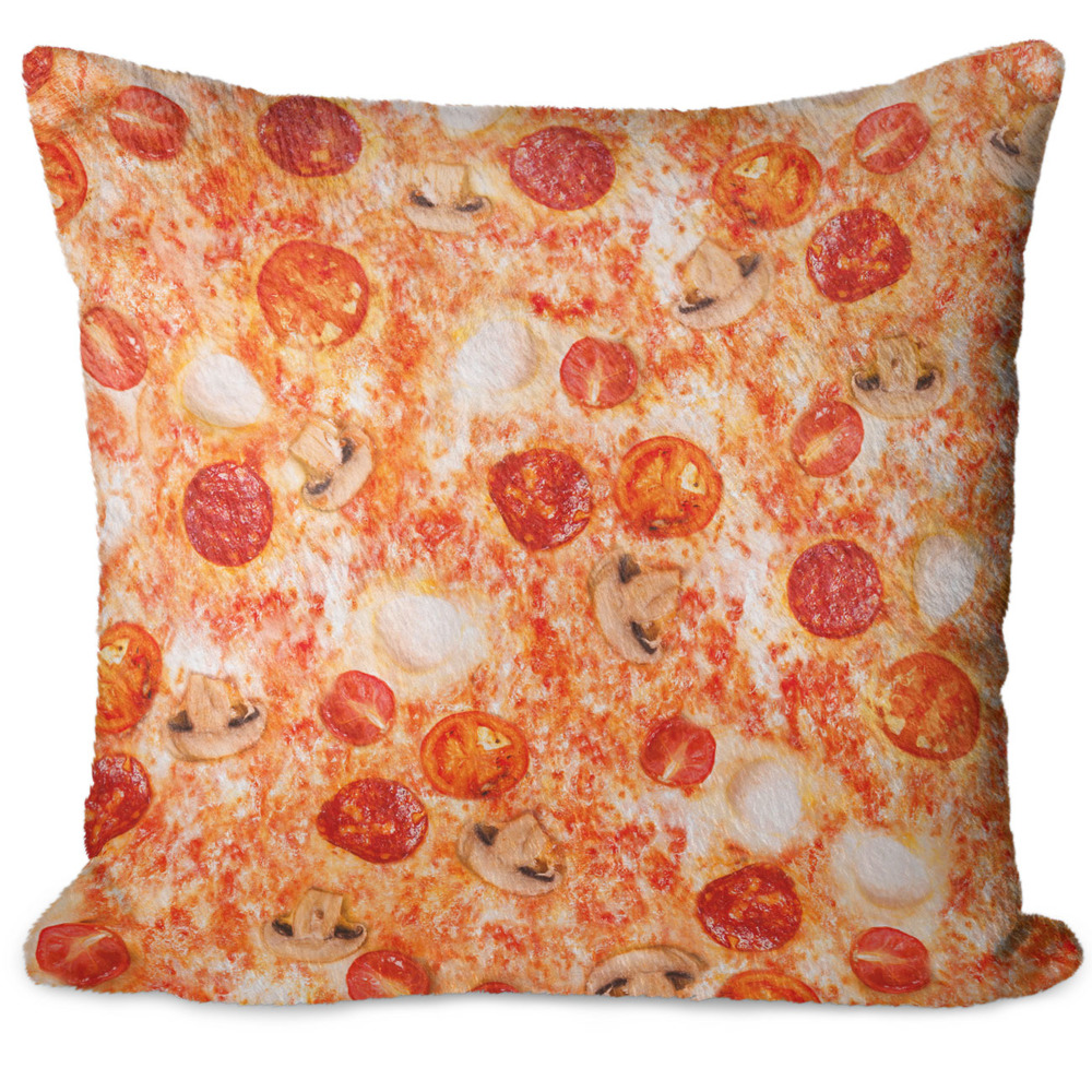 Polštář Pizza (Velikost: 55 x 55 cm)
