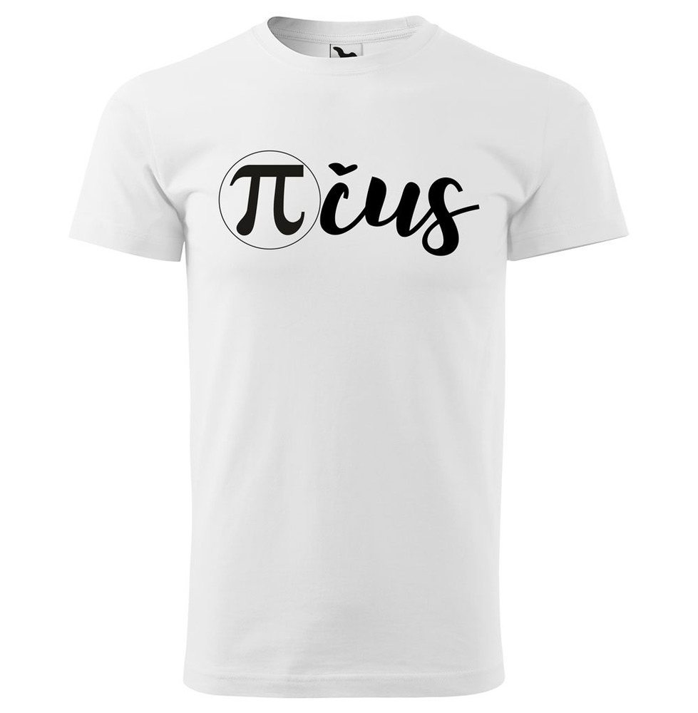 Tričko πčus – pánské (Velikost: S, Barva trička: Bílá)