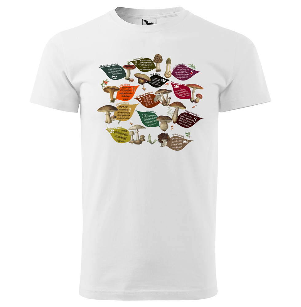 Tričko Atlas hub (Velikost: M, Typ: pro muže, Barva trička: Bílá)