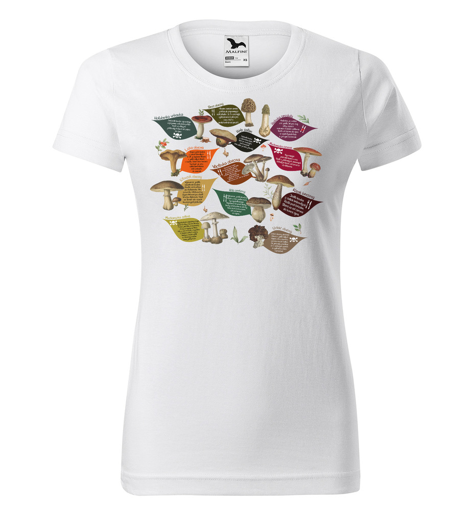 Tričko Atlas hub (Velikost: L, Typ: pro ženy, Barva trička: Bílá)