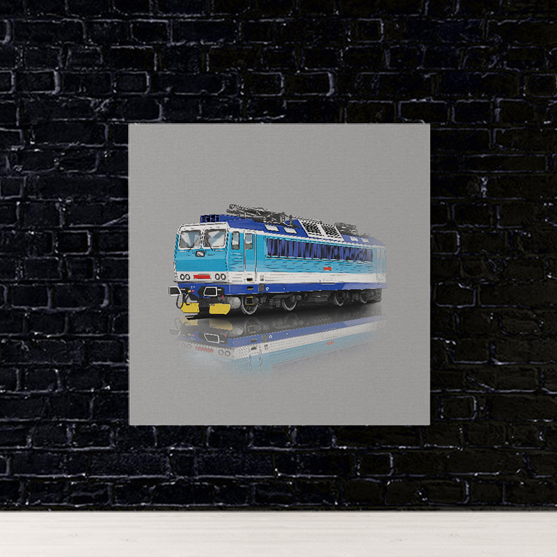 Obraz Lokomotiva 362 (Rozměr obrazu: 70x70)