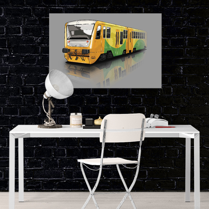 Obraz Regionální vlak (Rozměr obrazu: 90x60)