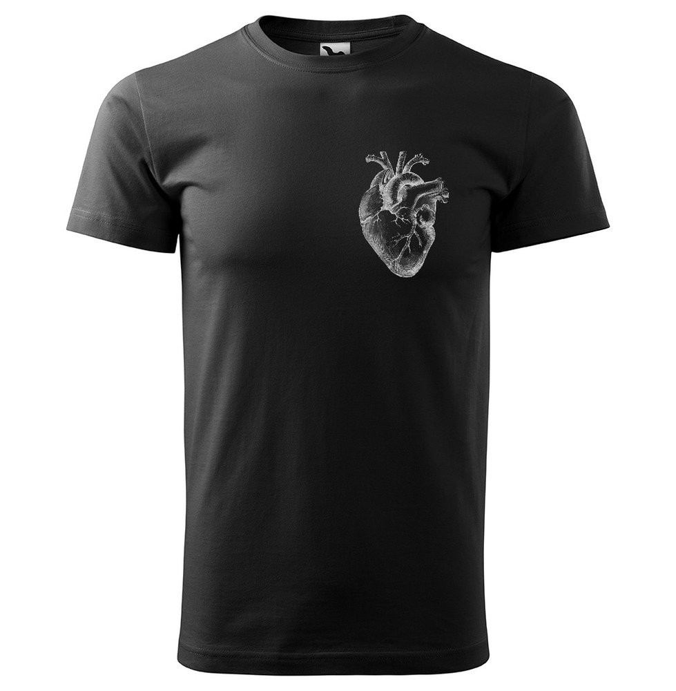 Tričko Scary heart (Velikost: M, Typ: pro muže)