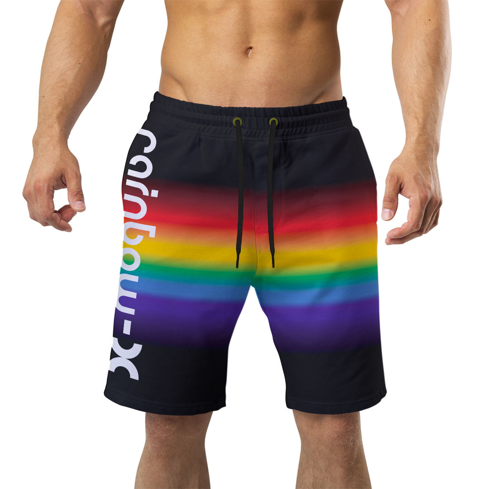 Pánské plavky long – Rainbow gradient (Velikost: XL)