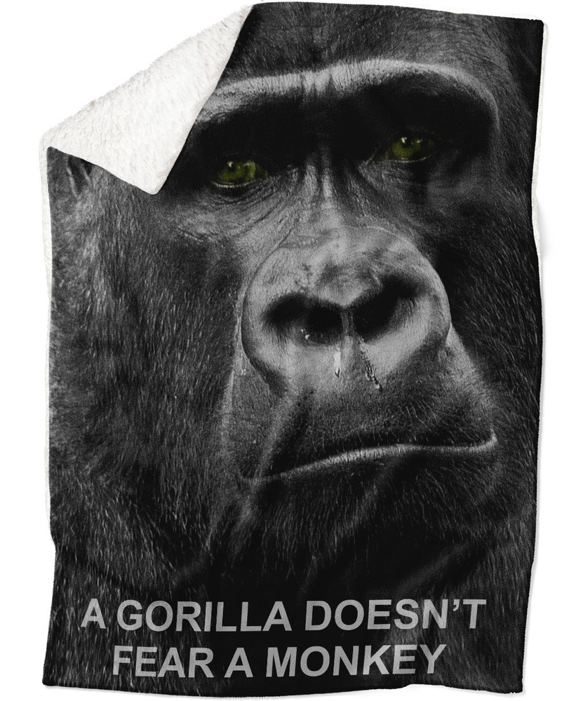 Deka Gorilla doesn´t fear (Podšití beránkem: ANO)