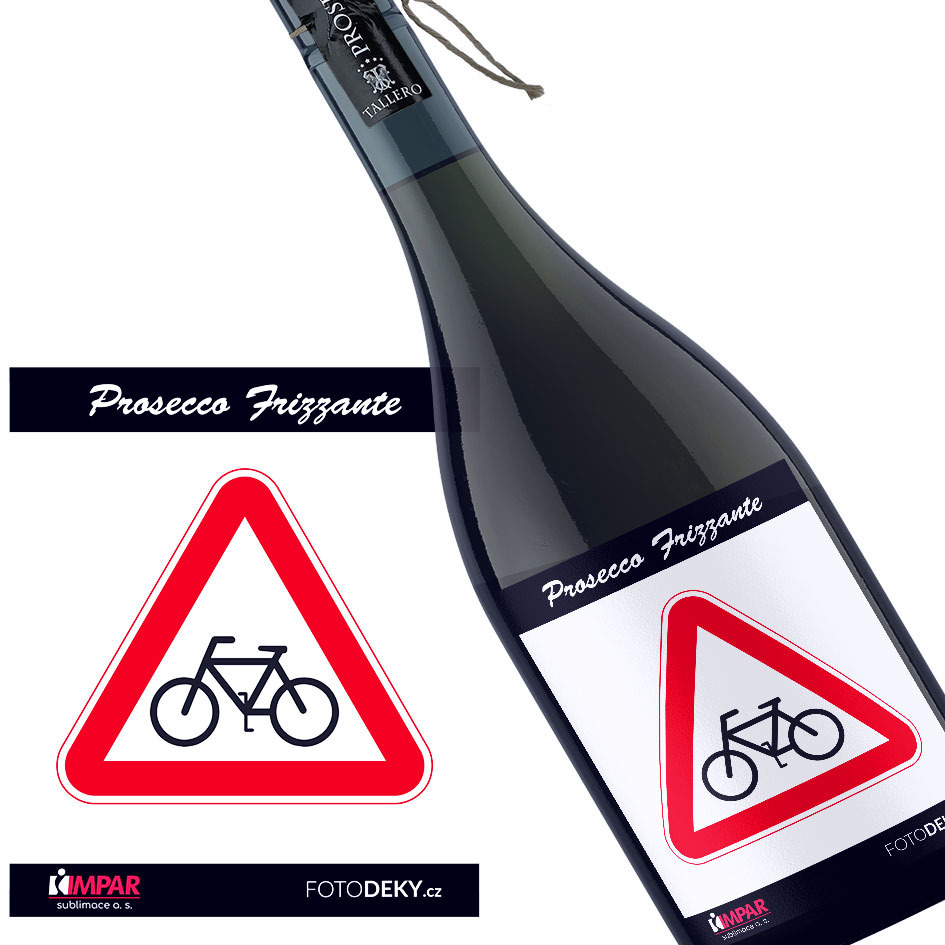 Víno Pozor cyklista (Druh Vína: Prosecco)