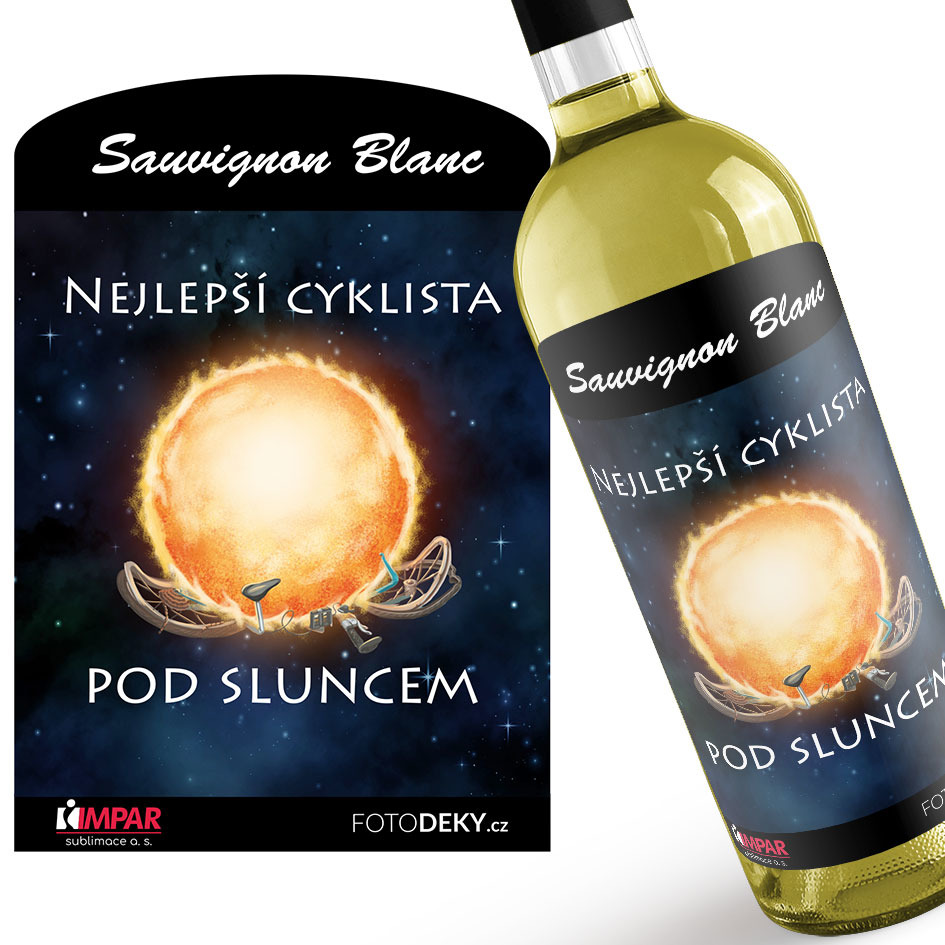 Levně Víno Cyklista pod sluncem (Druh Vína: Bílé víno)