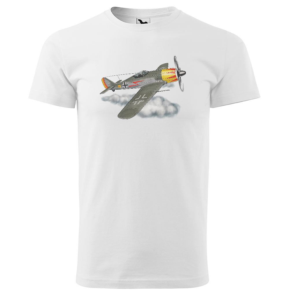 Tričko Focke-Wulf Fw 190
 (Velikost: L, Typ: pro muže)