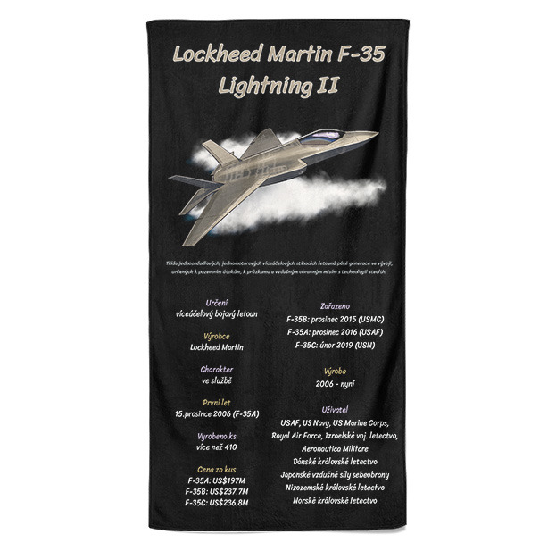 Levně Osuška F-35 Lightning II