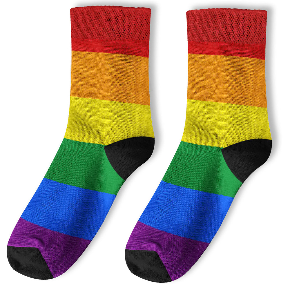 Ponožky LGBT (Velikost: 39-42)