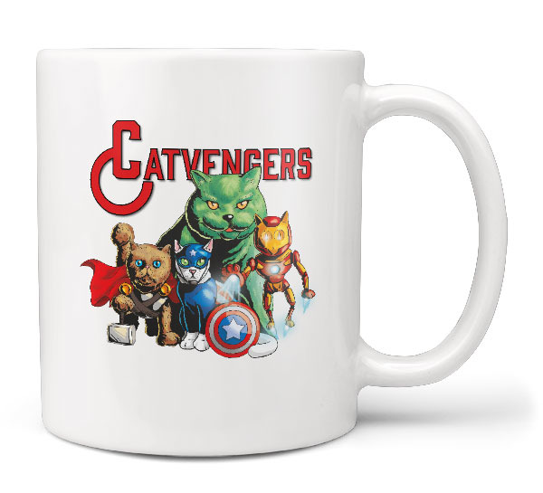 Hrnek Catvengers (Náplň hrníčku: Žádná)