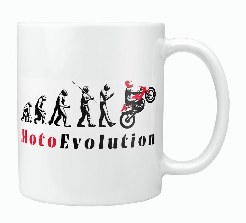 Hrnek Moto Evolution (Náplň hrníčku: Žádná)