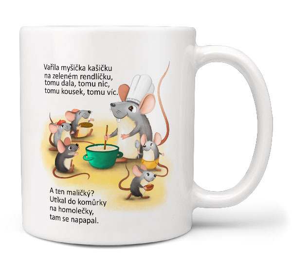 Levně Hrneček Vařila myšička (Náplň hrníčku: Žádná)