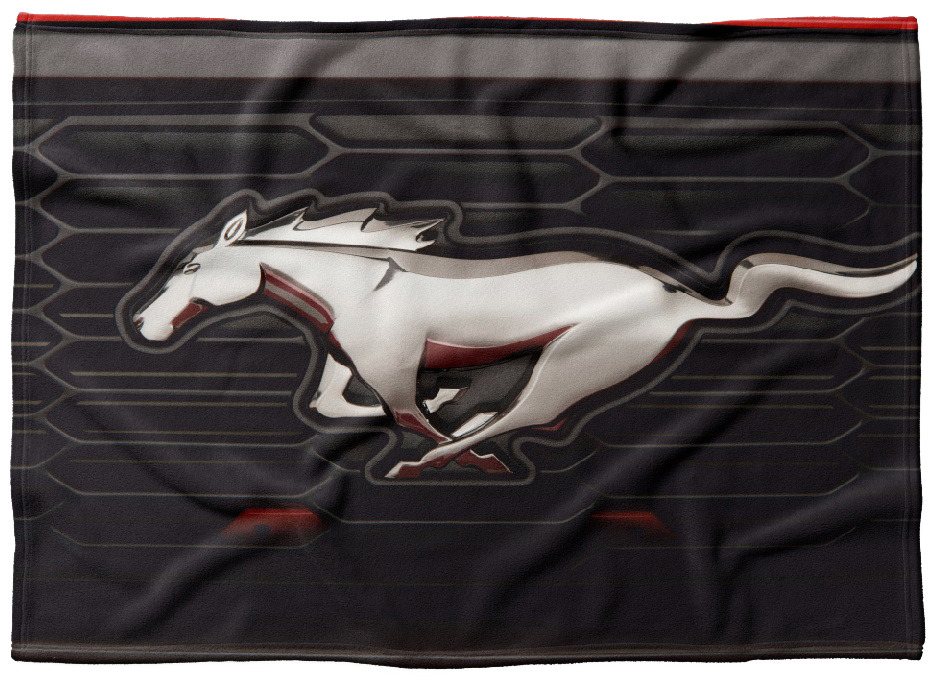 IMPAR Fleecová deka Mustang 150x120 cm (Rozměr : 200 x 140 cm, Podšití beránkem: NE)