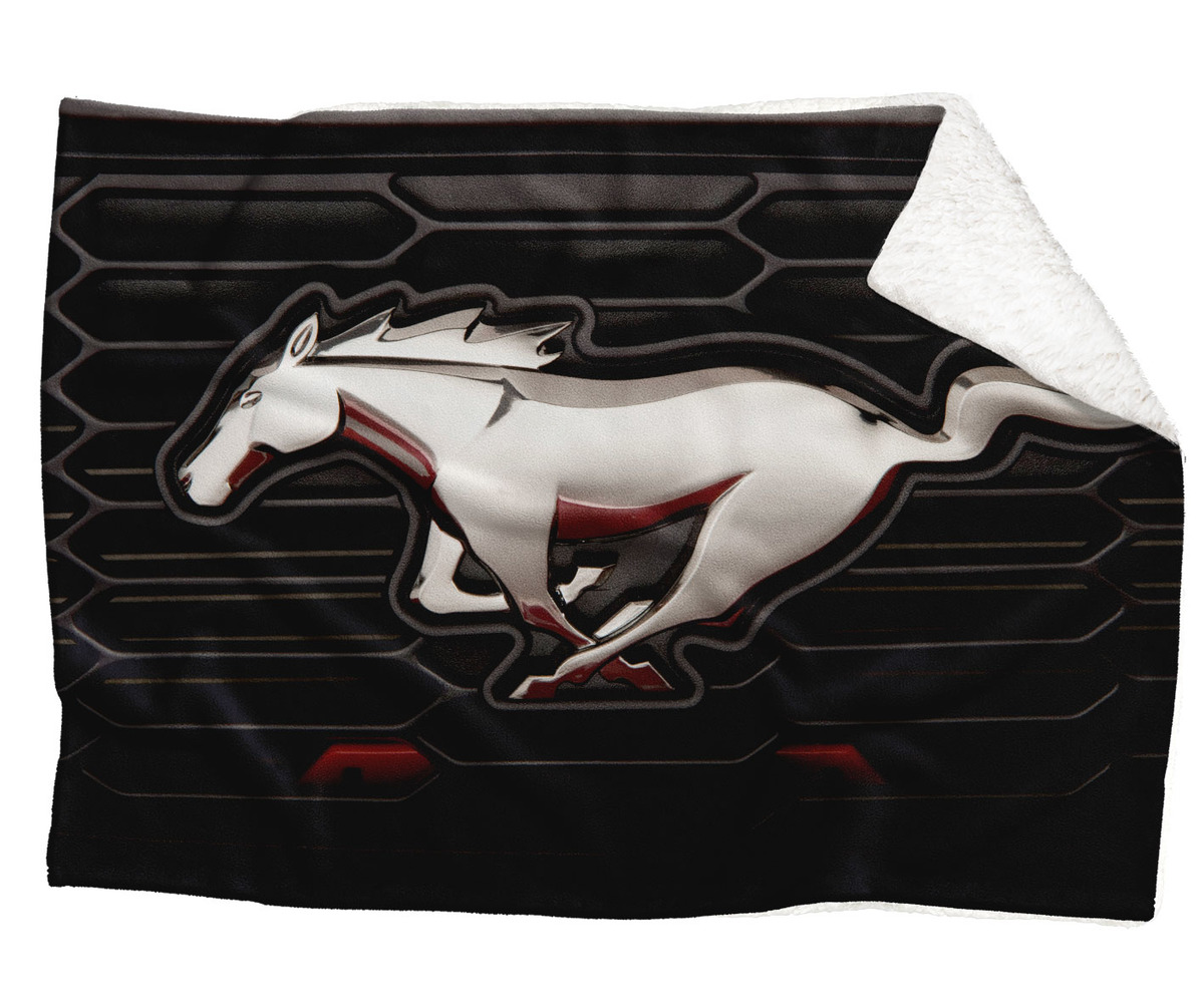 IMPAR Fleecová deka Mustang 150x120 cm (Rozměr : 200 x 140 cm, Podšití beránkem: ANO)