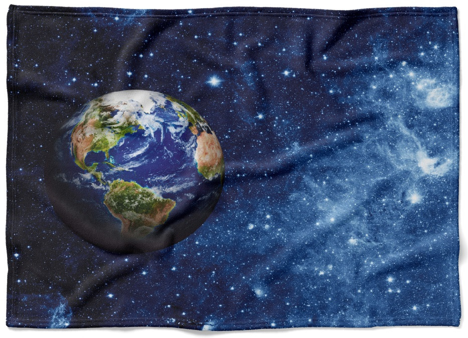 IMPAR Fleecová deka Vesmír 4 150x120 cm (Rozměr : 200 x 140 cm, Podšití beránkem: NE)