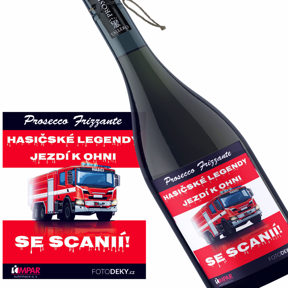 Víno Hasičské legendy – Scania (Druh Vína: Prosecco)