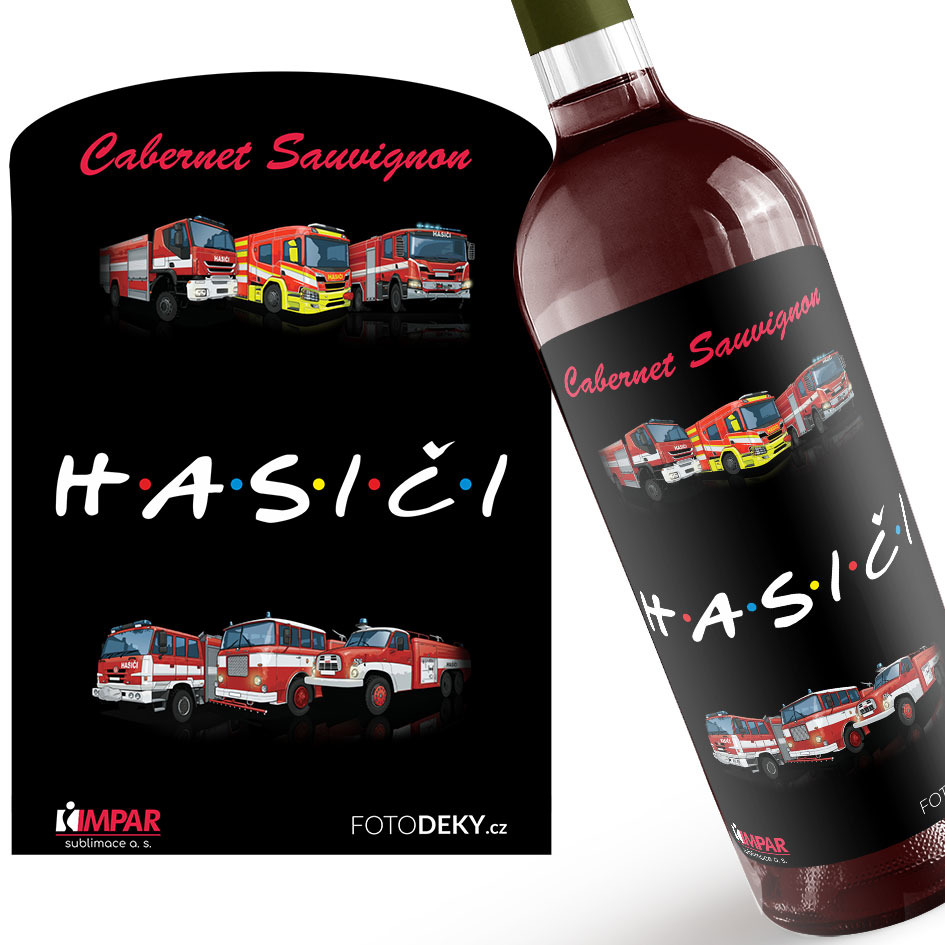 Víno Hasiči (Druh Vína: Červené víno)