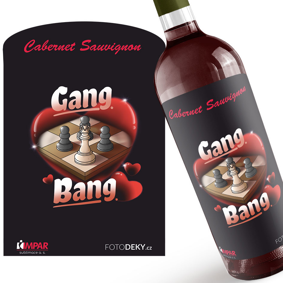 Víno Gangbang (Druh Vína: Červené víno)