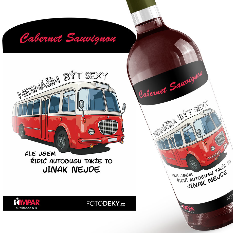 Víno Sexy autobusák (Druh Vína: Červené víno)