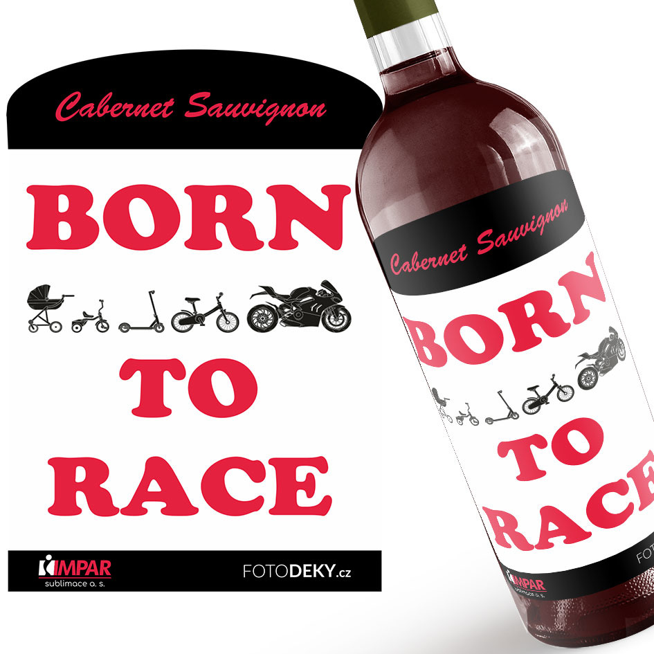 Víno Born to race (Druh Vína: Červené víno)