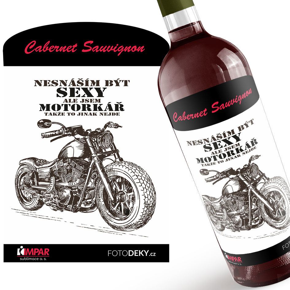 Víno Sexy motorkář (Druh Vína: Červené víno)